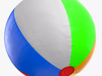 Beach Ball 3D model