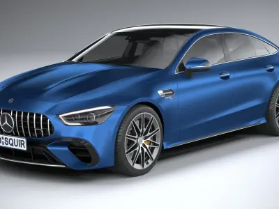 Mercedes-Benz AMG GT53 2023 3D model