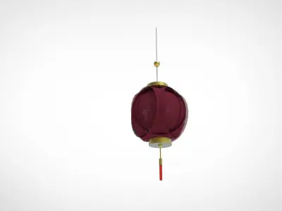 lantern L chinese 3D model