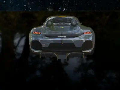 Koenigsegg Gemera 3D Model 3D model purchase