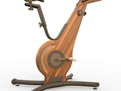 Bike Trainer NOHRD 3D model 3D model