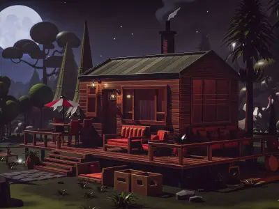 Ultimate Stylized City Pack Low-poly 3D model