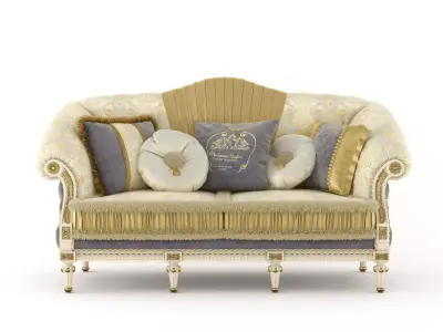 Duchess sofa by Modenese 3D model