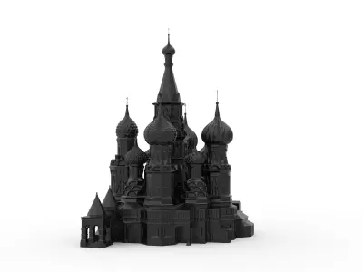 Saint Basil Cathedral - Moscow 3D print model