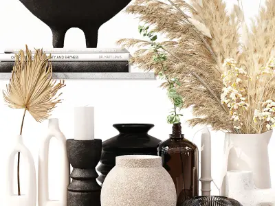Decorative Set 086 3D model