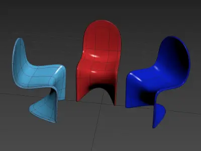 Panton chair 3D model