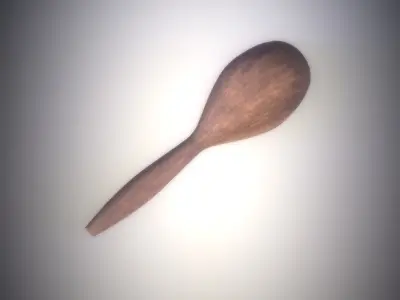 Maracas Low and High Poly Low-poly 3D model