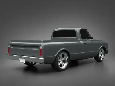 1972 Chevrolet Truck 3D model