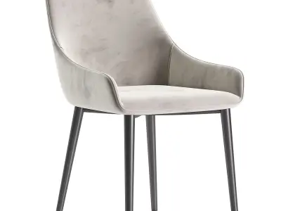 Acosta Dining Chair 3D model