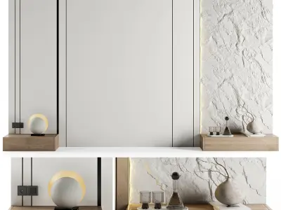 Headboard Wall Panel Collection 01