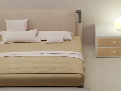 Apartment interior design 3D model
