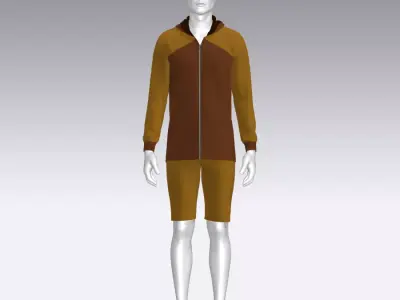 Sport Suit Low-poly 3D model 57