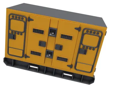  Diesel Generator 3D model