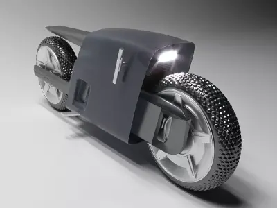 Motorbike 3D model
