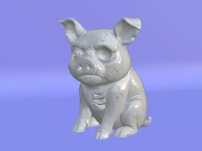 Zombie Animals Collection for Halloween 3D print model