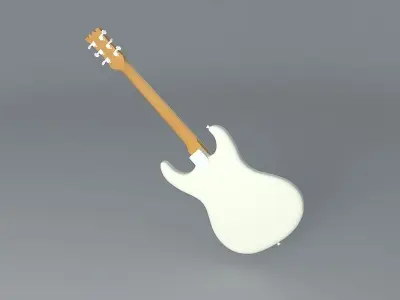 The Ventures model guitar Free 3D model