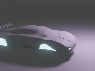 Agera R cyberpnk 3D model