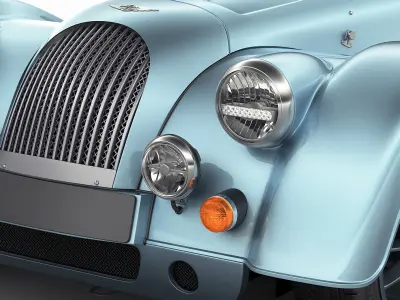 Morgan Plus Six 3D model