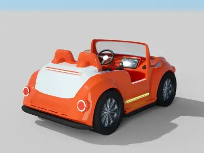 baby car 3D model