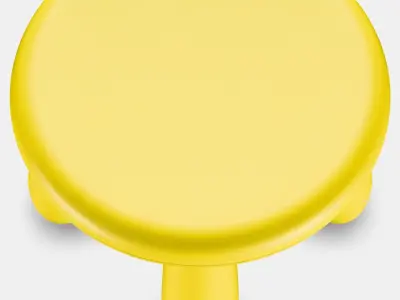 MAMMUT childrens stool Low-poly 3D model