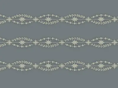 ornament baroque V4 3D model