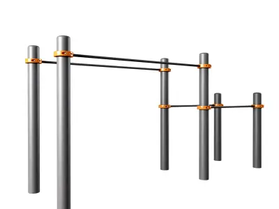 GYM workout set 3D model