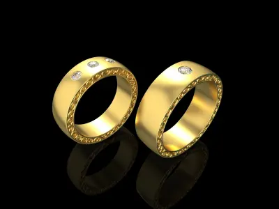 Gold N719 3D print model