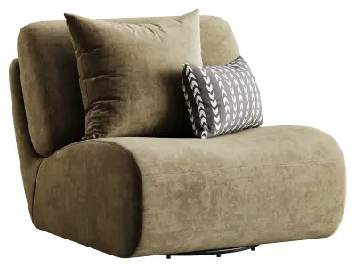 Sashka Swivel Chair 3D model