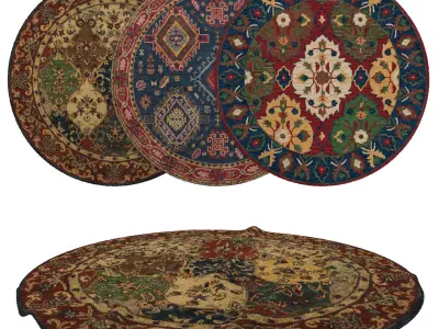 Rugs No 834 Low-poly 3D model