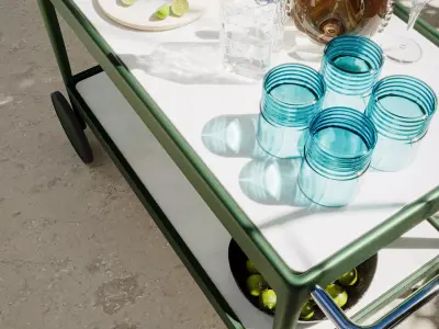 Knoll 1966 Richard Schultz Serving Cart model 3D model