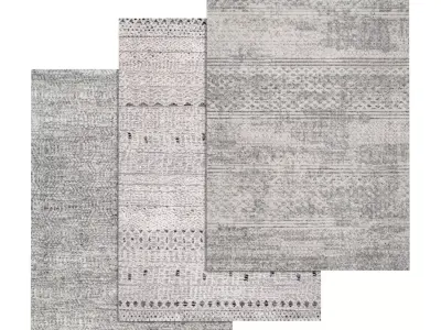 Rug Set 545 3D model