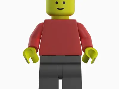 Lego Minifig 3D model