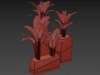 Plant Collection Set 01 3D model