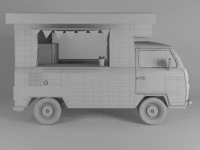 Food Truck 3D model by Sophia5050
