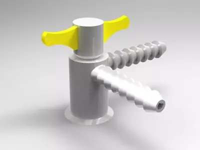 Gas Tap 3D model