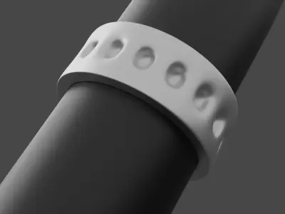 Ring with holes  3D print model