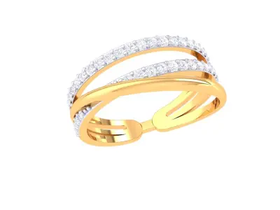 Diamond Ring 3D print model 15