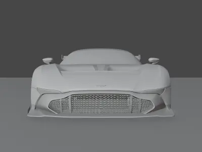 Aston Martin Vulcan  3D model