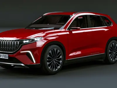 TOGG T10X  2025 update version 3D model