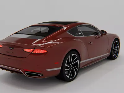 Bentley Continental GT Speed Alternative Variant 2025 Low-poly 3D model