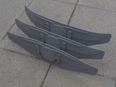 Egyptian Accessories  3D print model