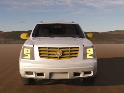 Cadillac escalade SUV 3D model