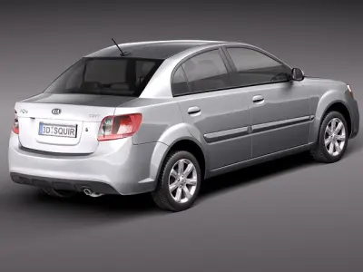 Kia Rio Sedan 3D model
