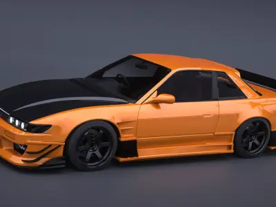 NISSAN SILVIA 3D model