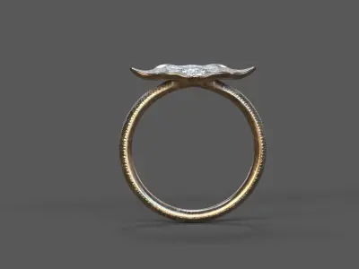High-Quality 3D Ring Model Low-poly 3D model 20