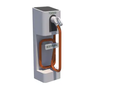 Charging station - Charging pile -EV- Car charger 3D model