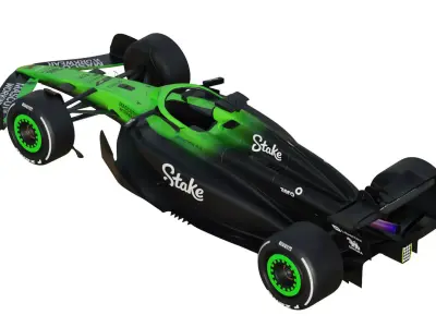 F1 Stake Sauber 2025 3D model