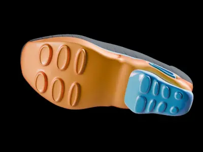 Sneaker shoes 3d Model 3D model