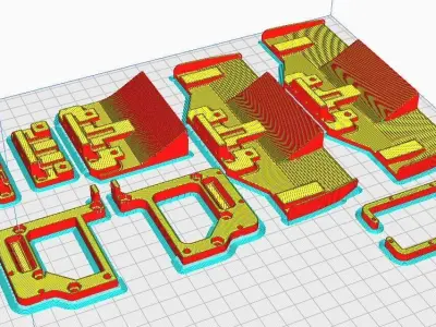 All new Tamiya TT01 RWD drift conversion kit stage 2 3D print model
