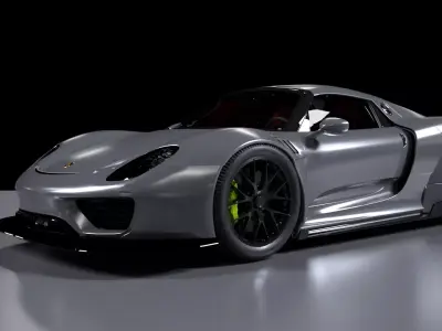 Porsche 918 3D model